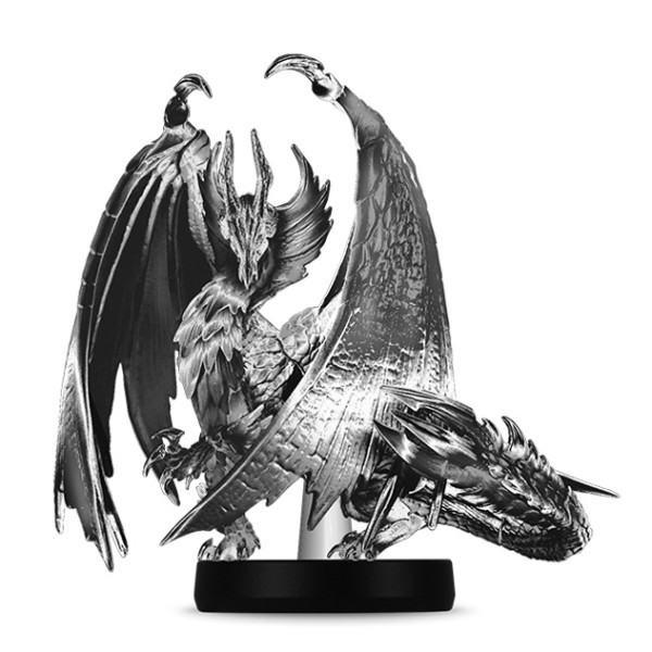 Amiibo Malzeno version argent - Monster Hunter Rise Collection