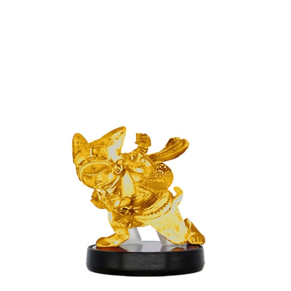 Amiibo Palico édition Or - Monster Hunter Rise Collection